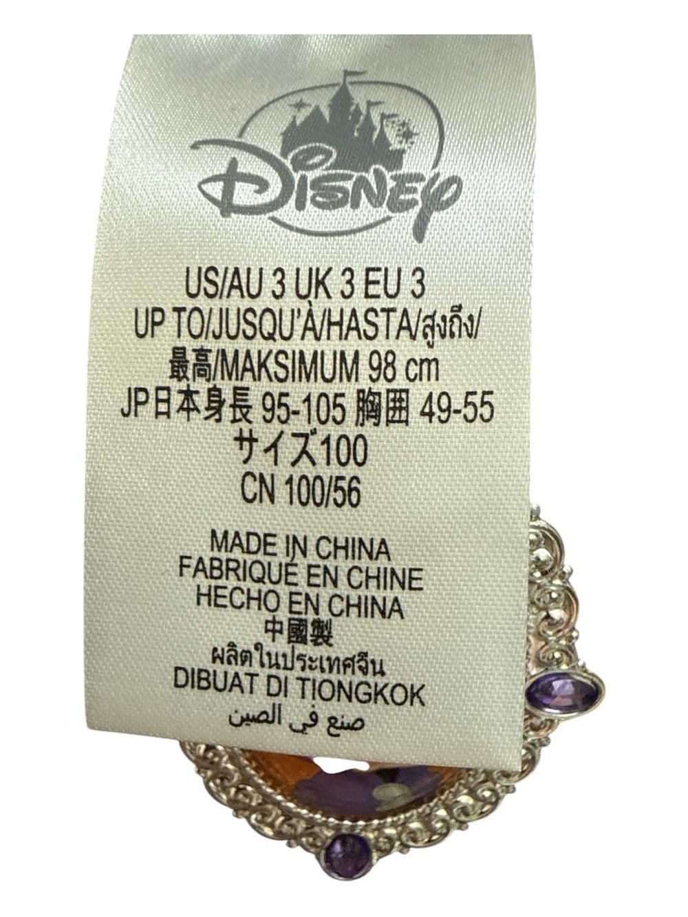 Disney Store Minnie Mouse Witch Halloween Costume Size 3T EUC - Picture 4 of 4